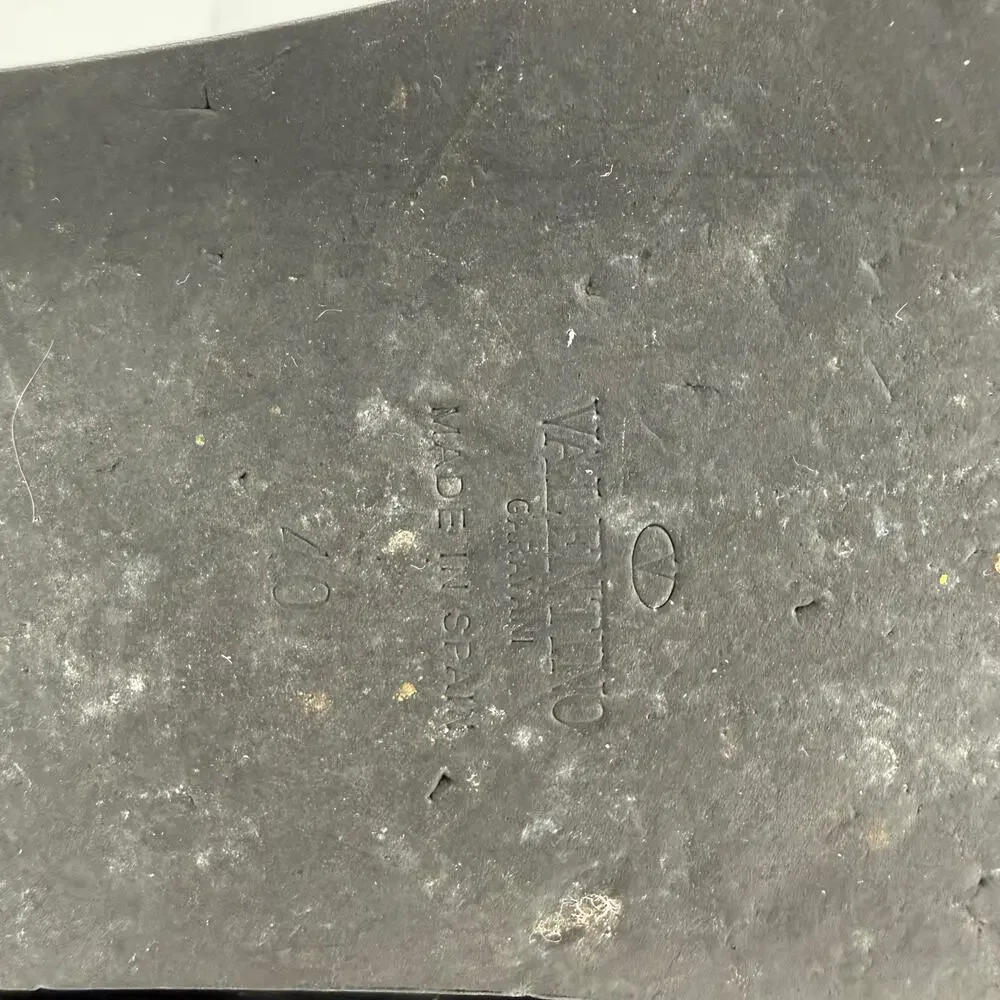 Valentino Rockstud Caged Leather Platform Sandals EU 40 Blue Braided - Picture 10 of 12